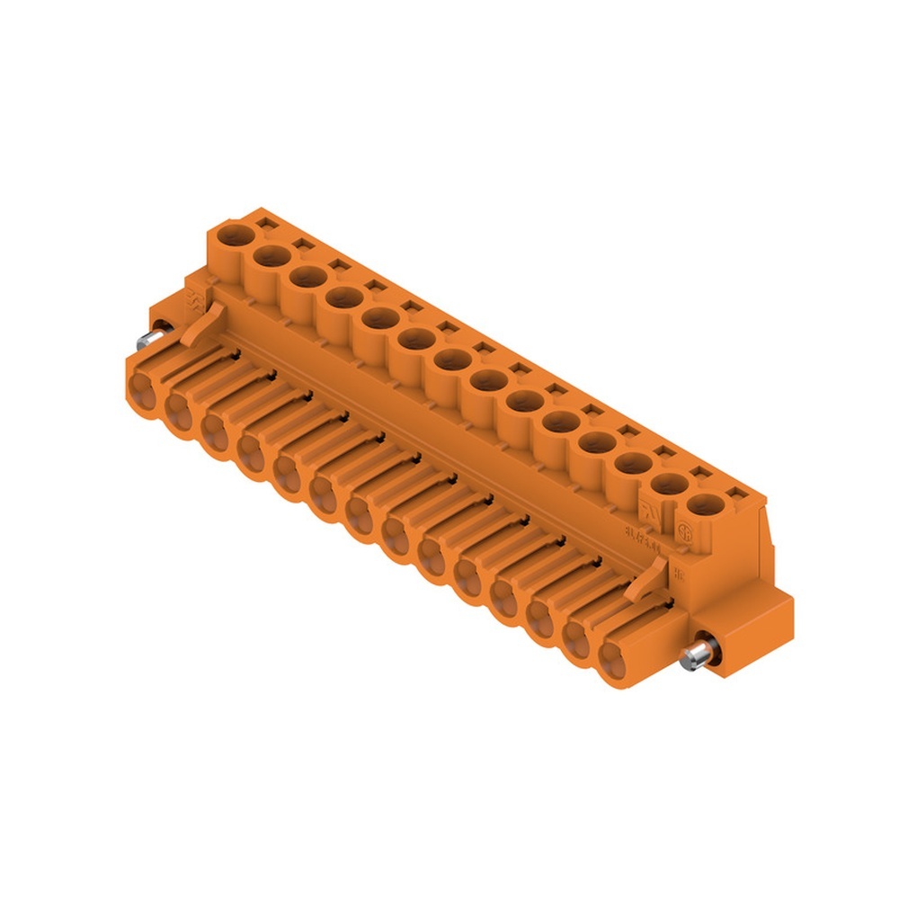 Weidmüller Leiterplattensteckverbinder 1955680000 Typ BLZP 5.00HC/14/180F SN OR BX