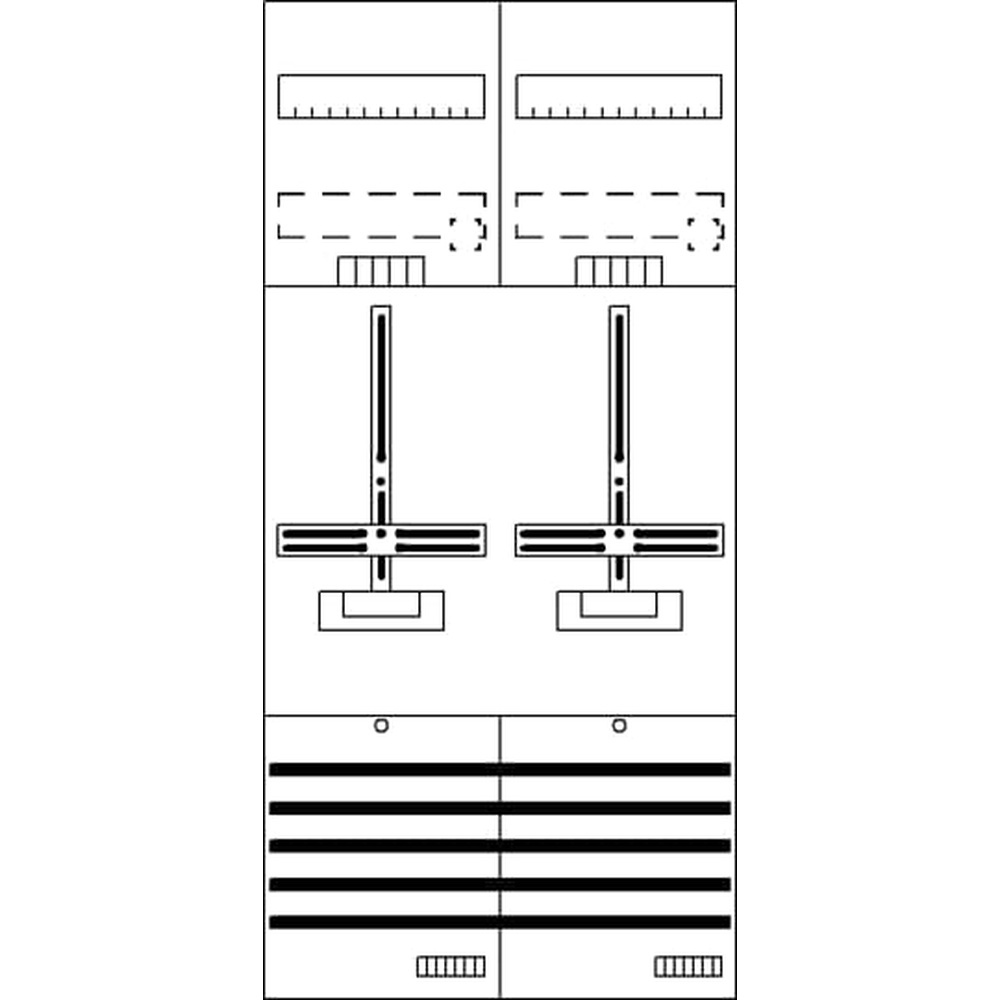 Striebel & John Zählerkomplettfeld 2CPX054110R9999 Typ DF27G2