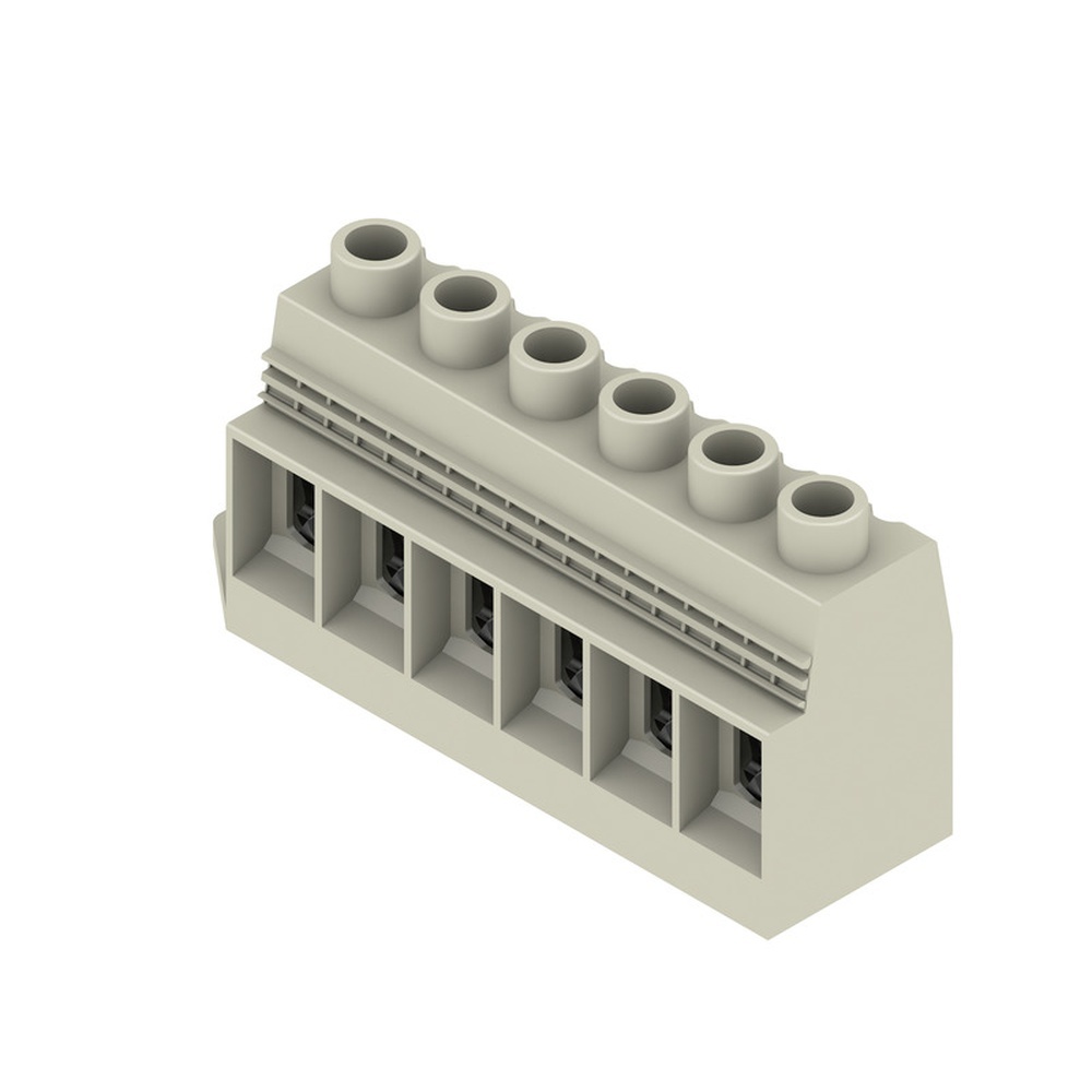 Weidmüller Leiterplattenklemme 1386500000 Typ LXXX 15.00/06/90FL 4.5SN GY BX
