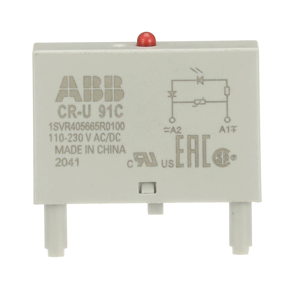 ABB Zubehör für Schaltrelais 1SVR405665R0100 Typ CR-U 91C