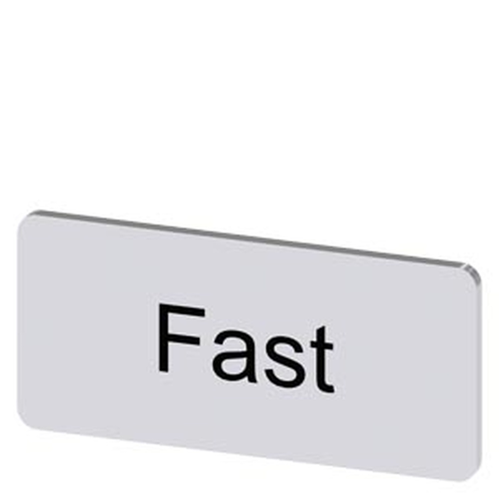 Siemens Bezeichnungsschild 3SU1900-0AC81-0EE0