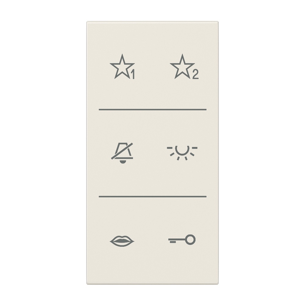 Jung Design-Cover Audio Symbole SI A6 LS DC W