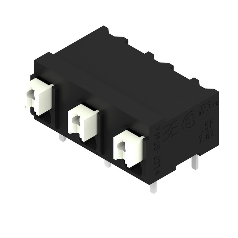 Weidmüller Leiterplattenklemme 1874550000 Typ LSF-SMT 7.62/03/90 3.5SN BK RL