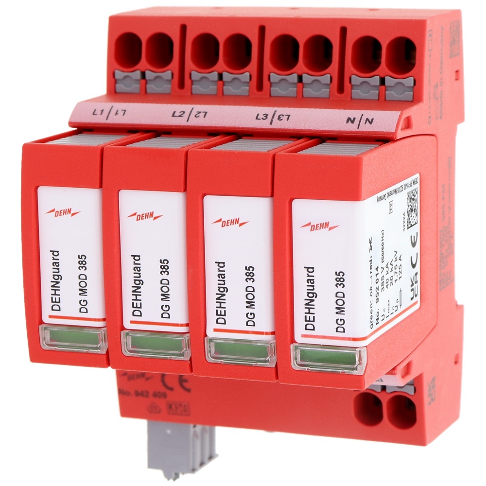 Dehn + Söhne Überspannungsableiter 942409 Typ DG MP TNS 385 FM