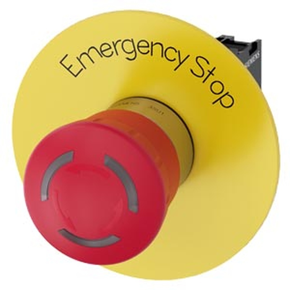 Siemens Not Halt Pilzdrucktaster 3SU1158-1HB20-1PT0