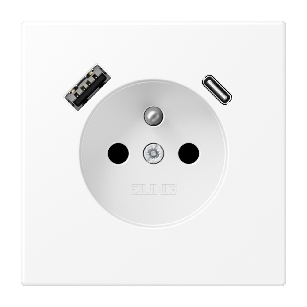 Jung Steckdose LS1520F-15CAWWM
