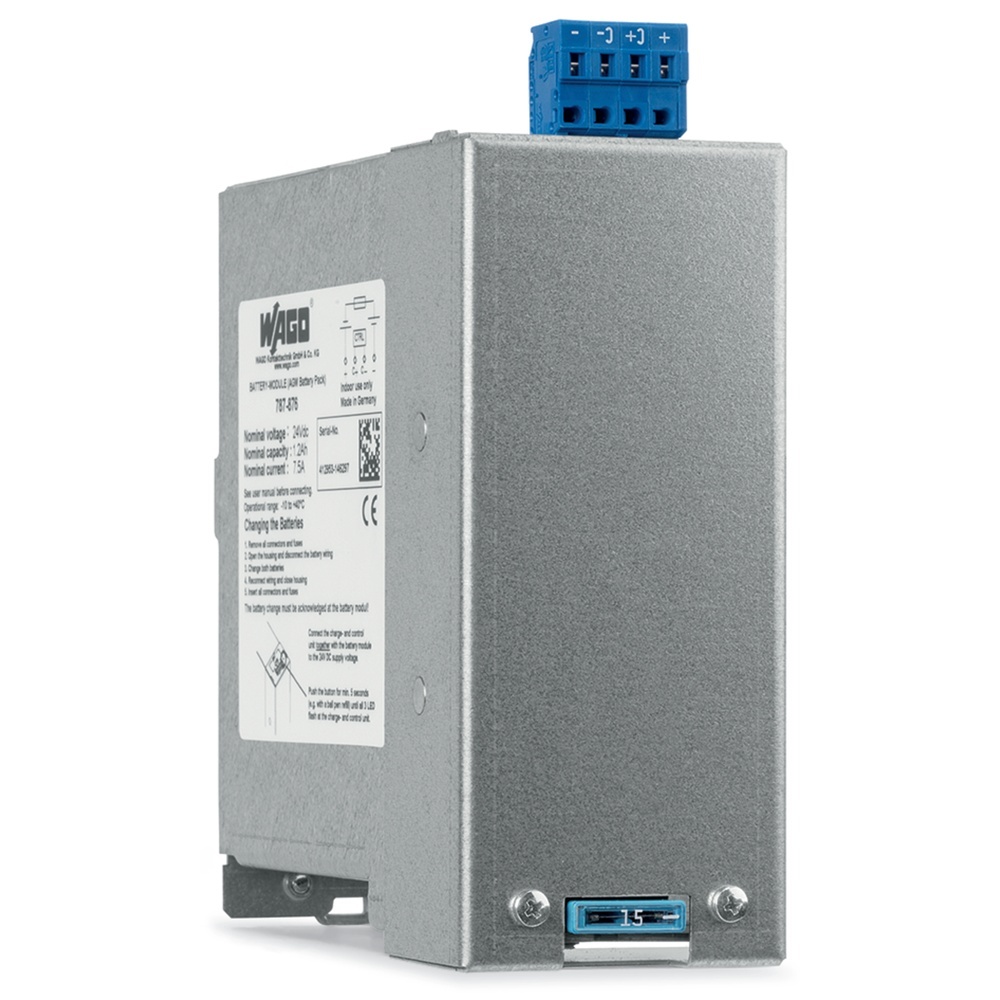 Wago Bleigel Akku Modul 787-876