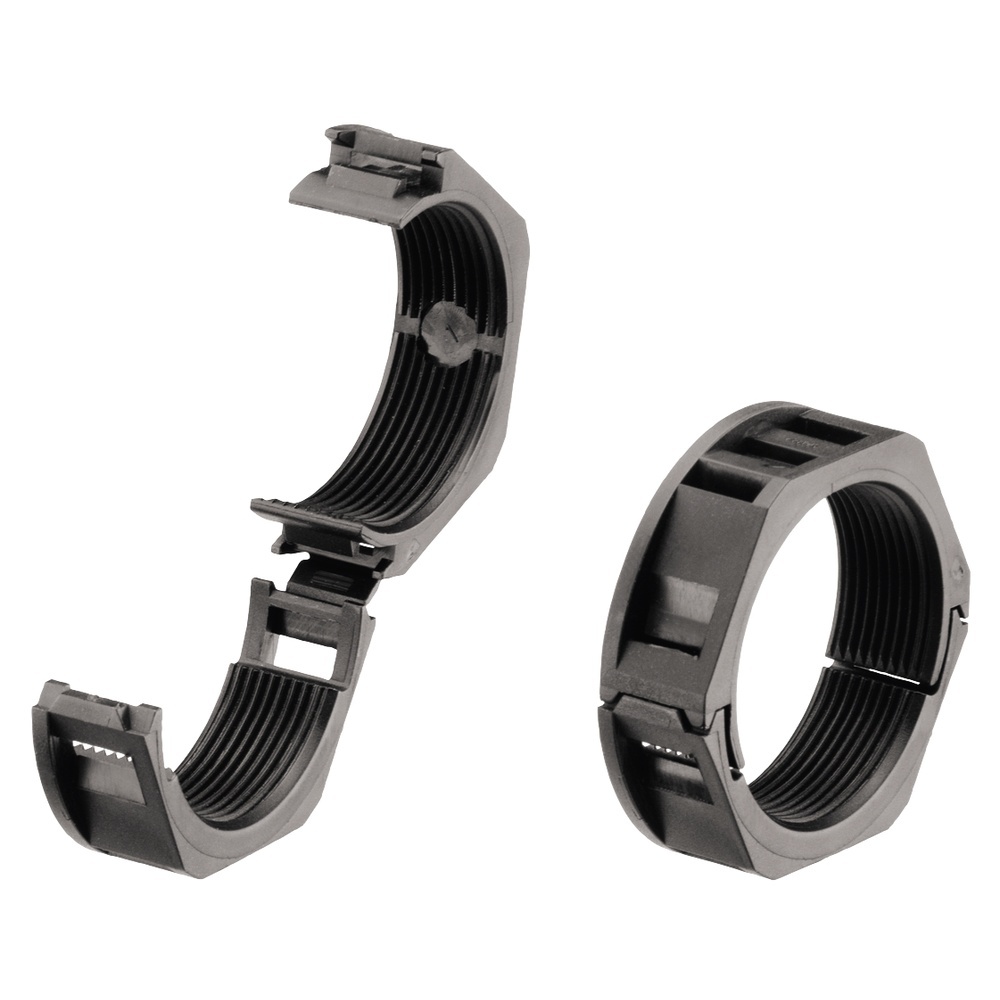 Fränkische Rohrwerke 49112231 Typ COFIX Mutter M32 schwarz NW 23