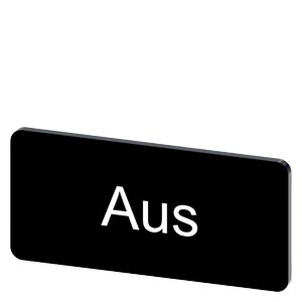 Siemens Bezeichnungsschild 3SU1900-0AC16-0AC0