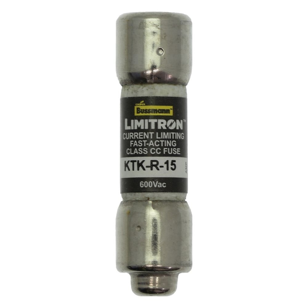 Eaton Sicherungseinsatz KTK-R-15 Typ CLASS CC FAST ACTING FUSE KTK-R-15