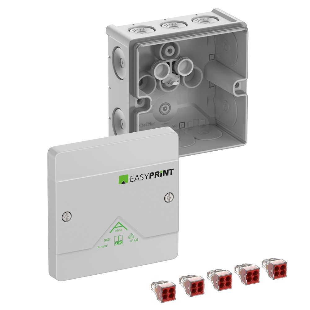 Spelsberg Abzweigkasten 804420EP Typ Abox 040-4² EasyPrint