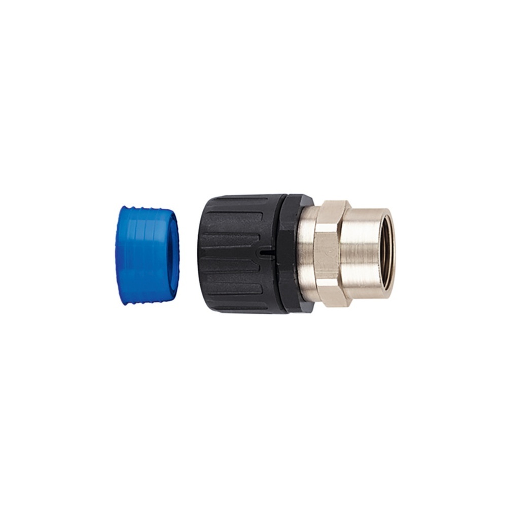 Hellermann Kunststoffverschraubung 166-22006 Typ HGL42-SF-M40 PA66/NPB/TPE BK 2