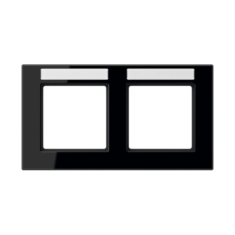 Jung Rahmen 2fach AC 5820 BFNA SW