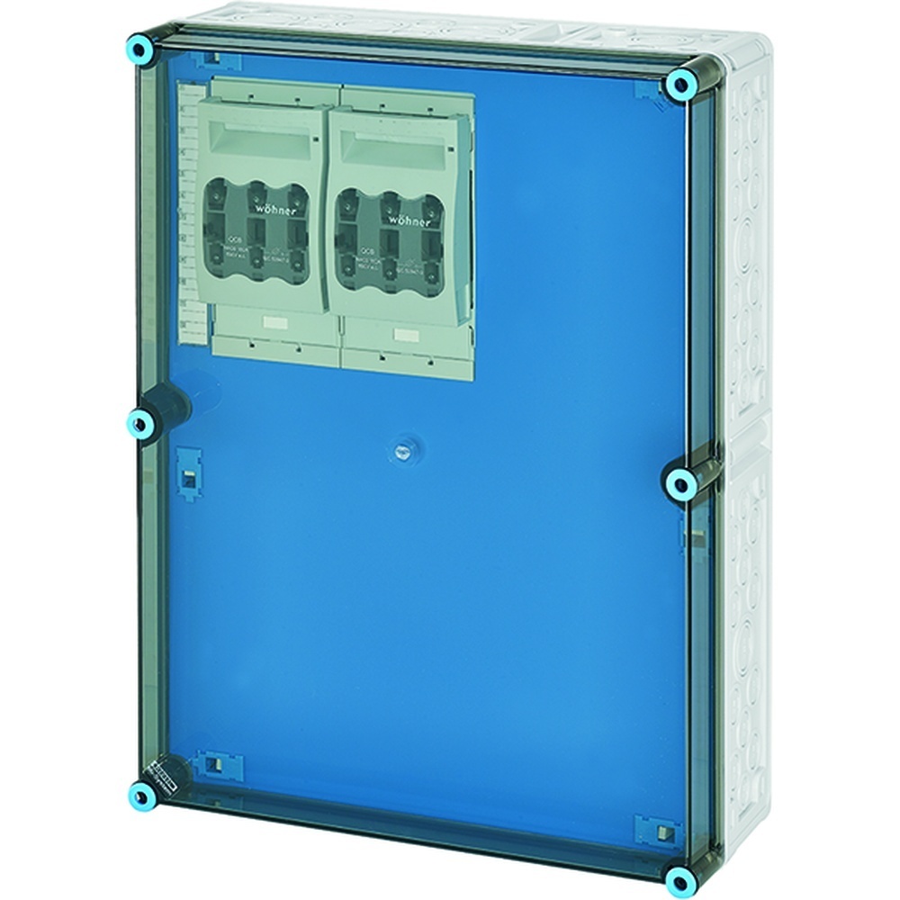 Hensel NH Sicherungslasttrennschaltergehäuse Mi 6622 Nr. 20001424