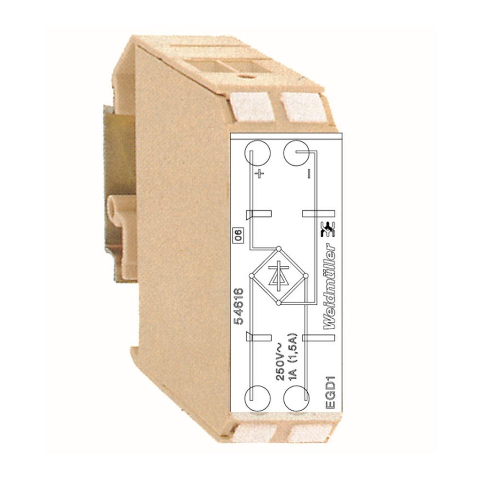 Weidmüller Gleichrichter 0546260000 Typ EGD2 EG2 5..240VAC/1A