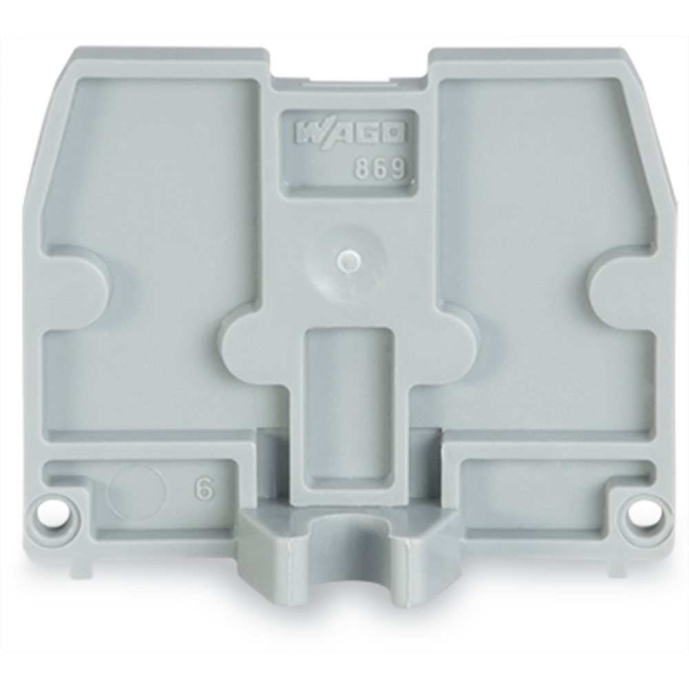 Wago Abschlussplatte 869-395