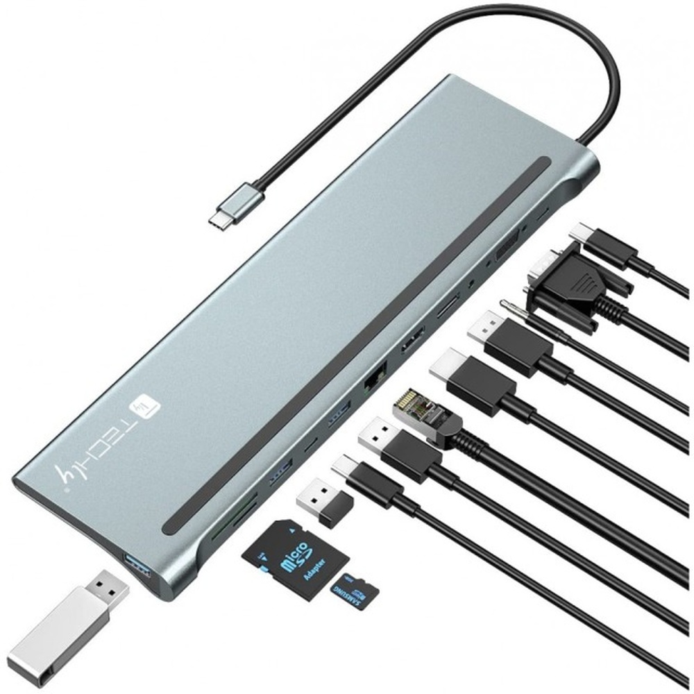 EFB Elektronik Docking Station IUSB31C-DOCK12DPHD