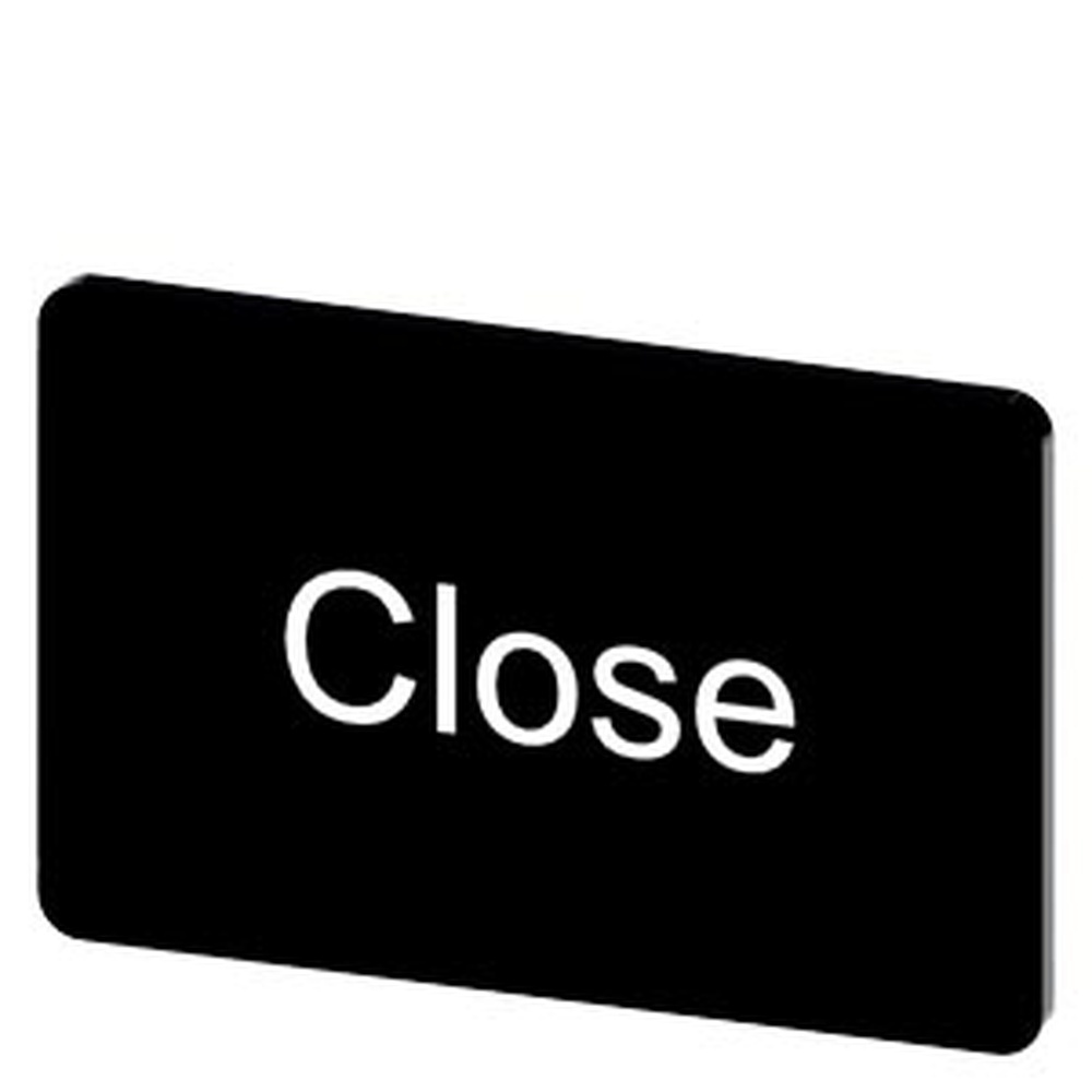 Siemens Bezeichnungsschild 3SU1900-0AD16-0DX0