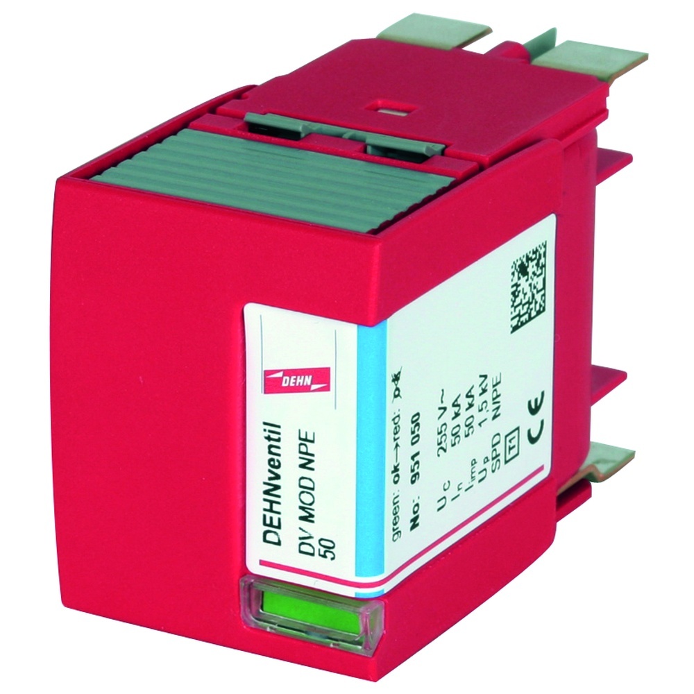 Dehn + Söhne N PE Funkenstrecken Schutzmodul 951050 Typ DV MOD NPE 50