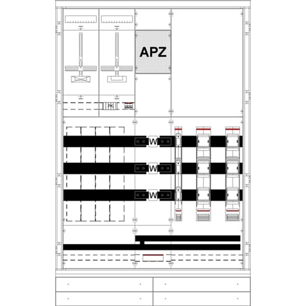 Striebel & John Wandlerschrank 2CPX032269R9999 Typ KS4221