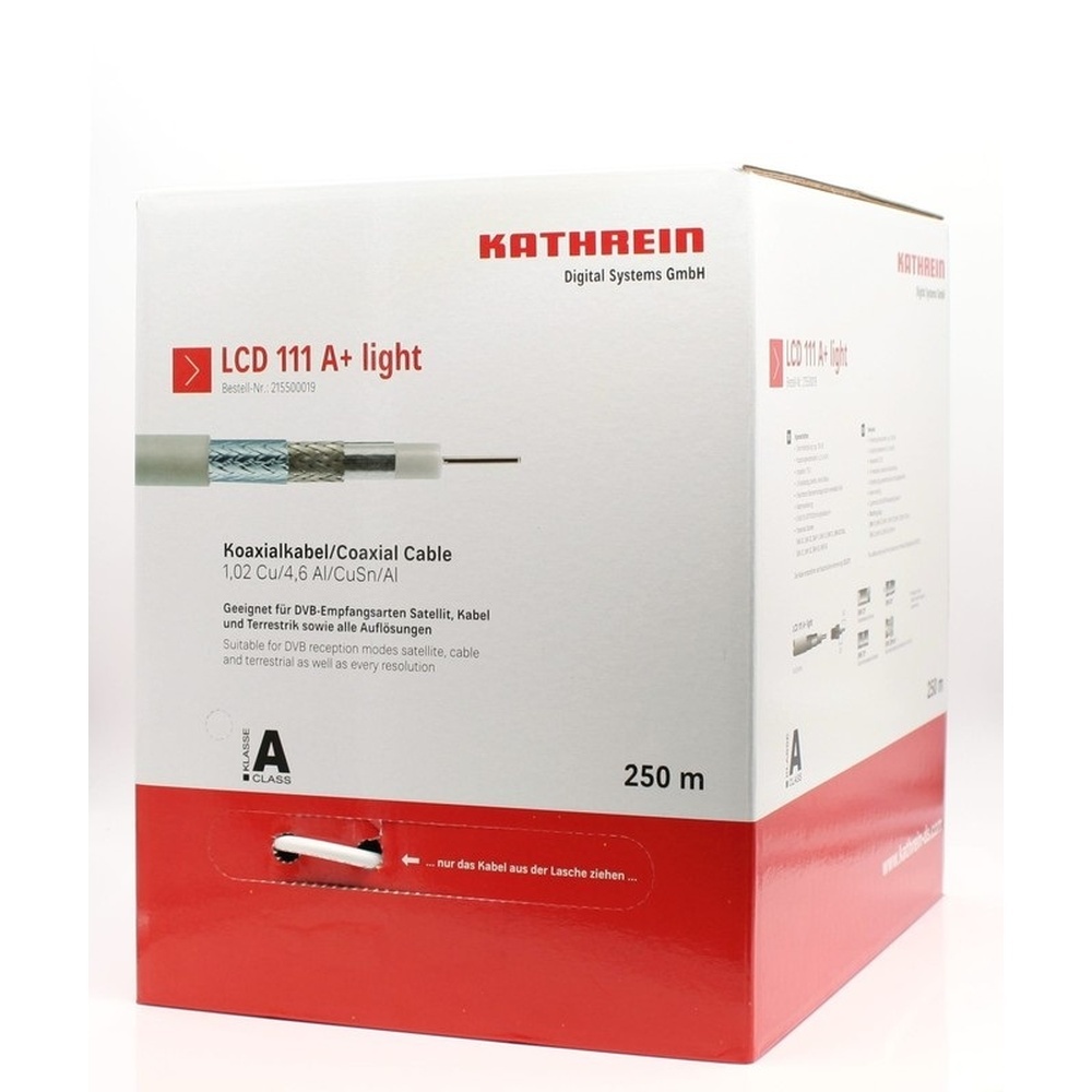 Kathrein Koaxialkabel 215500019 Typ LCD 111A Plus light 250m