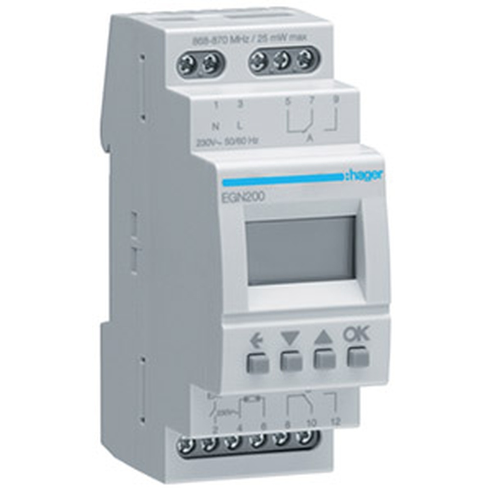 Hager Multifunktions Zeitschaltuhr EGN200