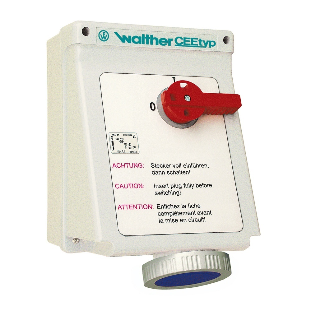 Walther-Werke Wandsteckdose AE139304