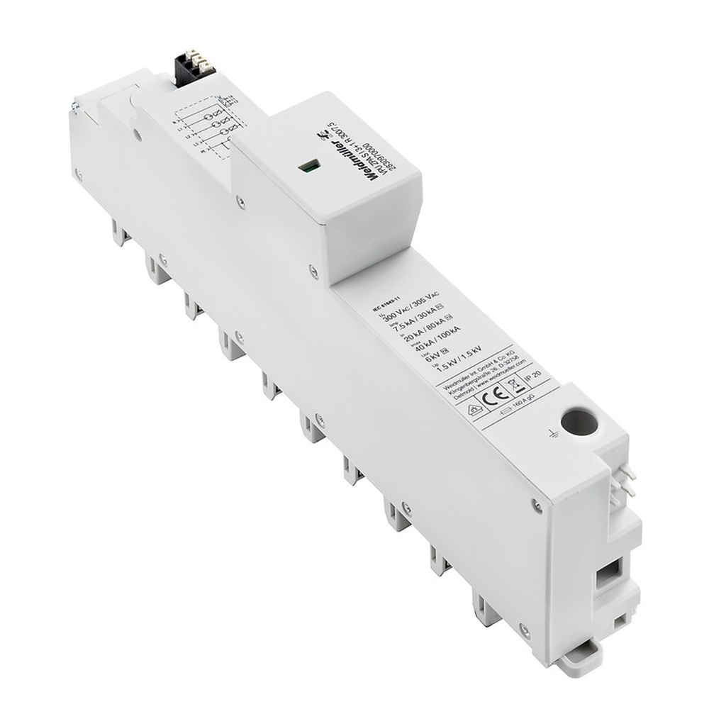 Weidmüller Überspannungsableiter 2830970000 Typ VPU ZPA S I 3+1 R 300/7,5