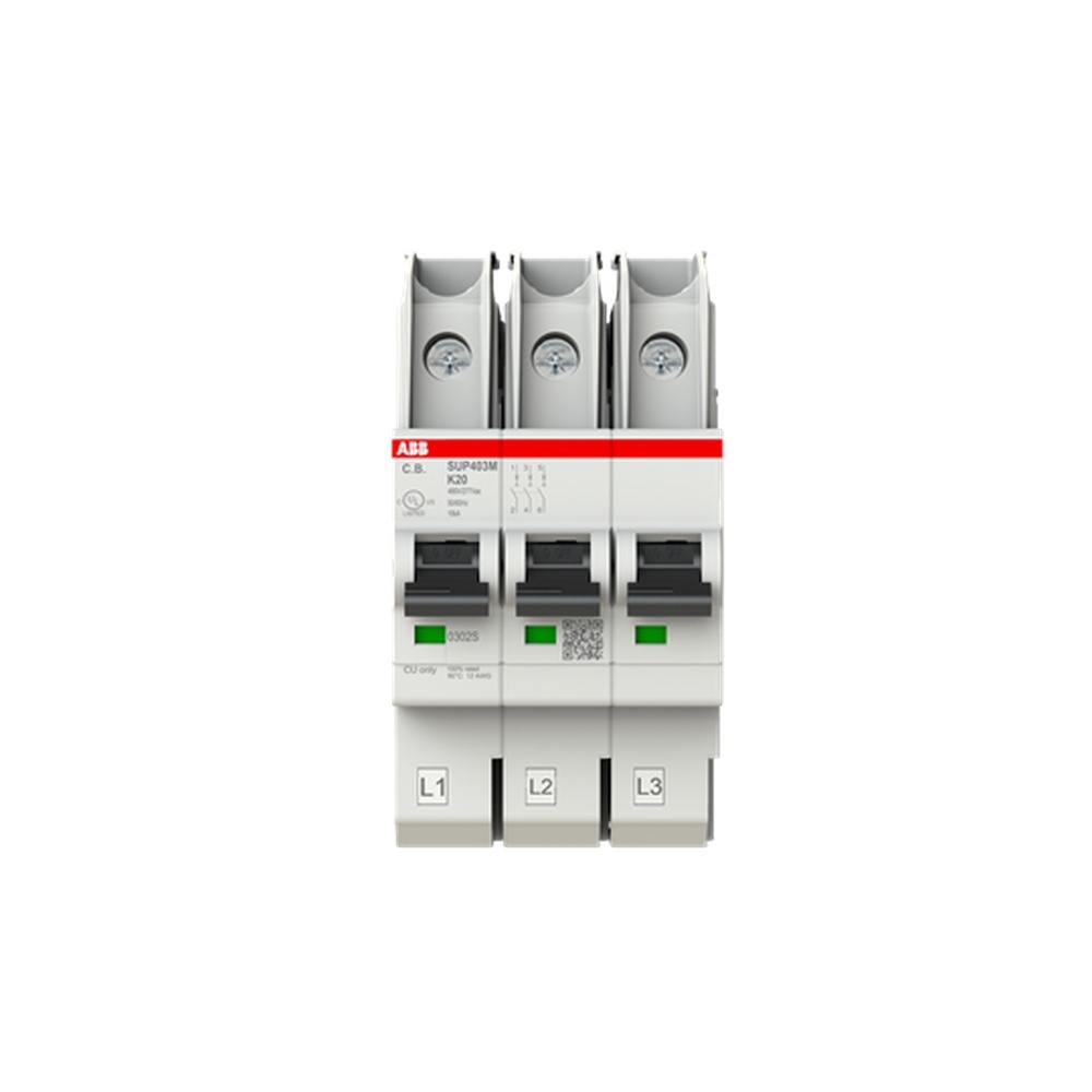 ABB Sicherungsautomat 2CCG000127R0001 Typ SUP403M-K20