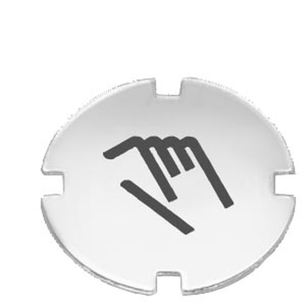 Siemens Einlegeschild 3SB2901-4QK