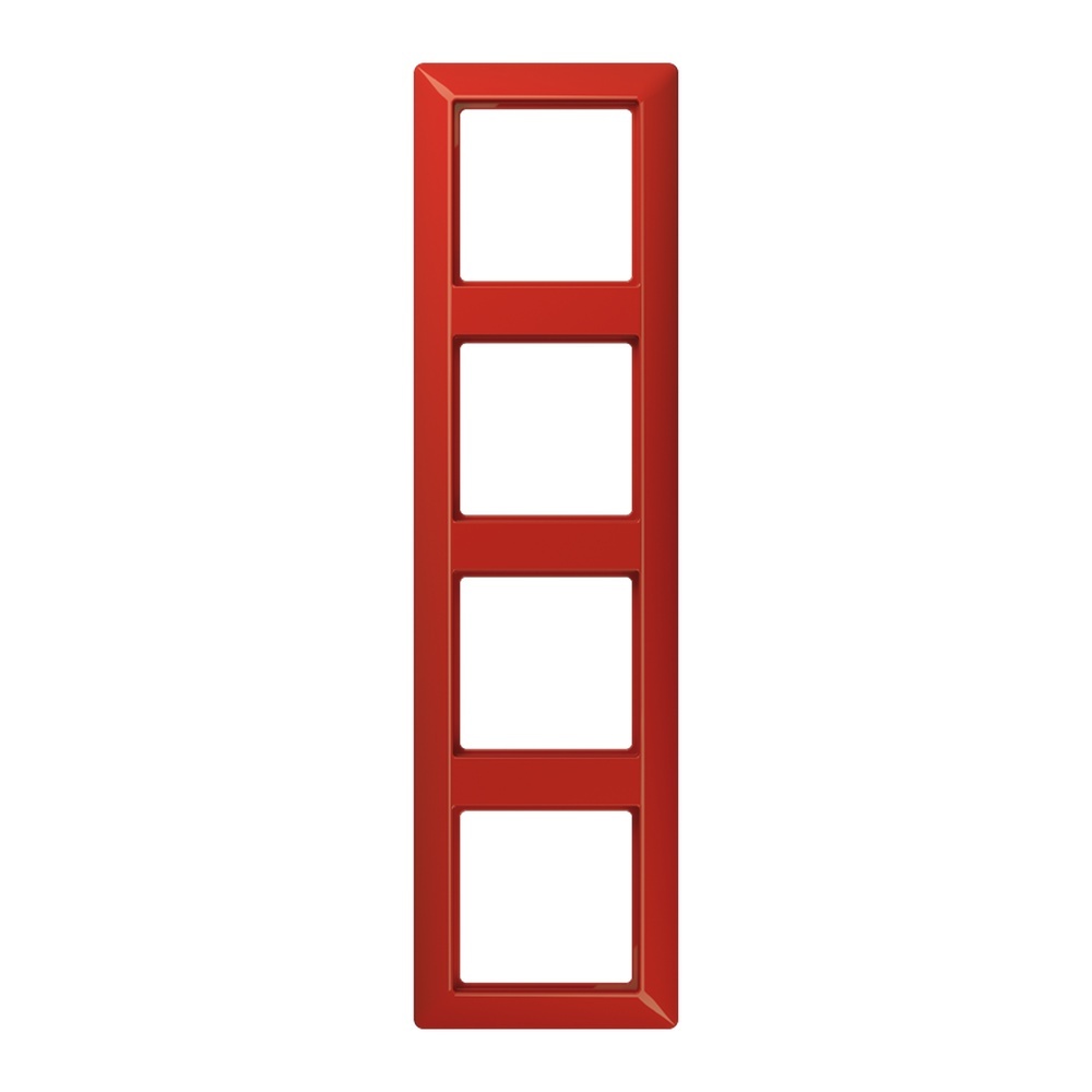 Jung Rahmen 4fach AS 584 BF RT