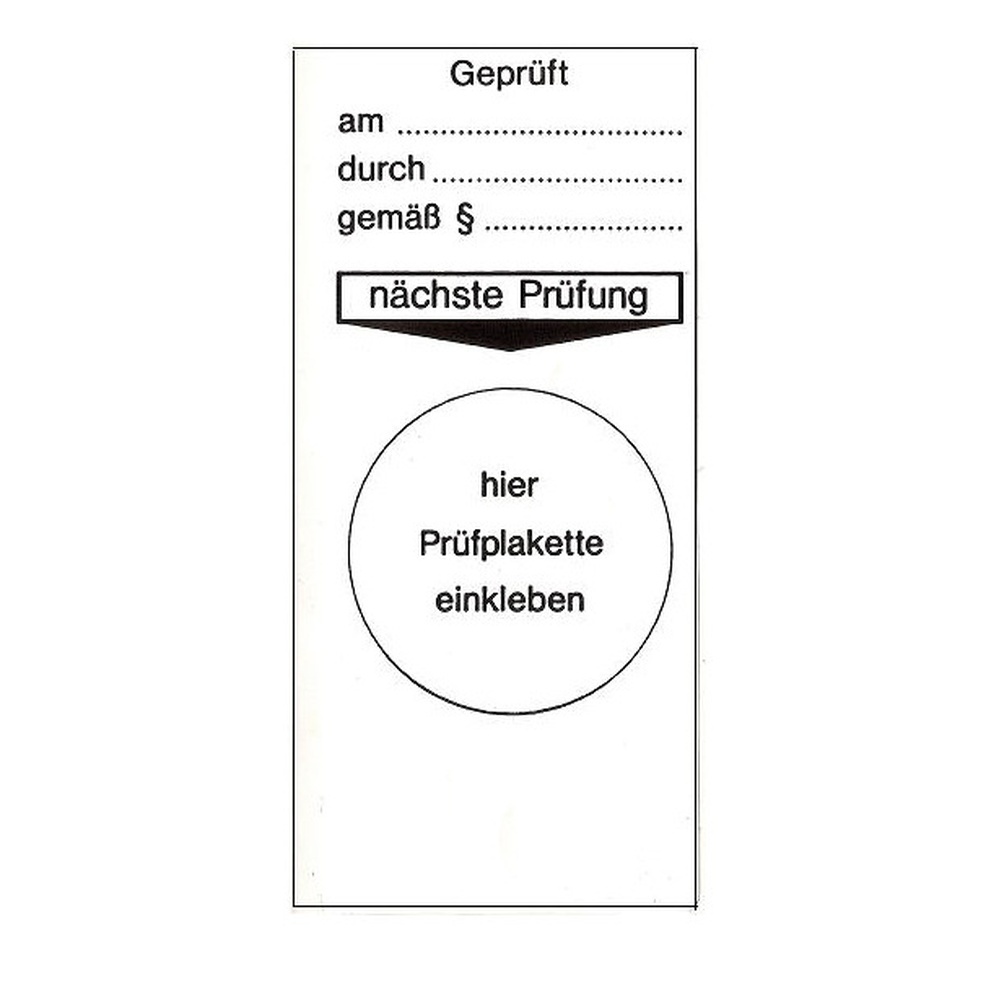 Cimco Plakette 182690