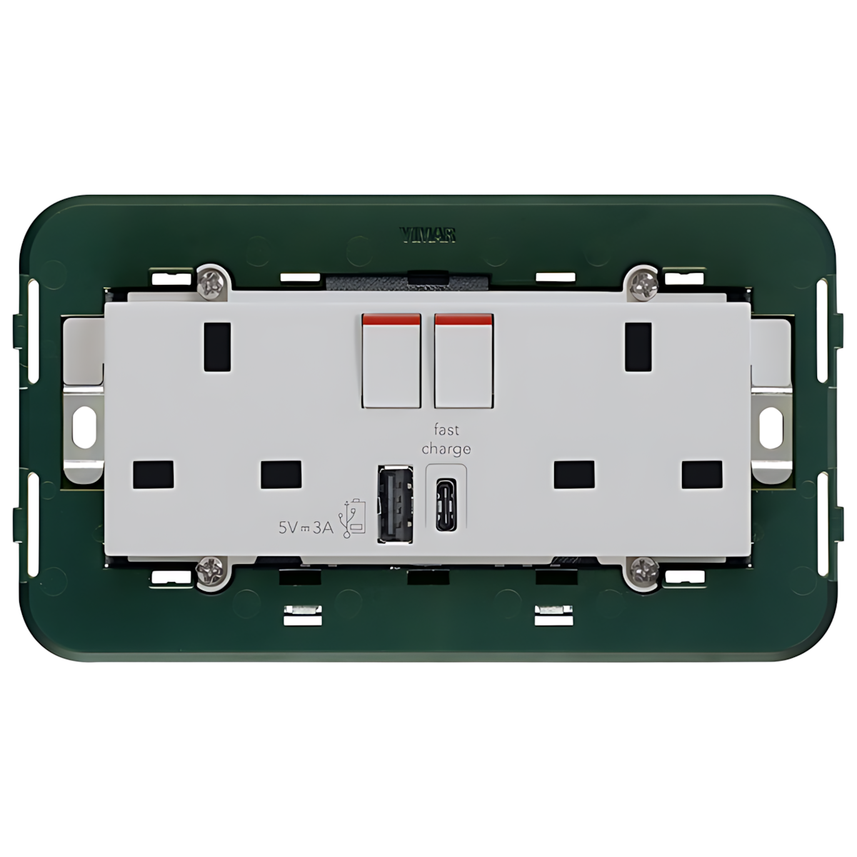 Vimar Steckdose 14224.AC.SL