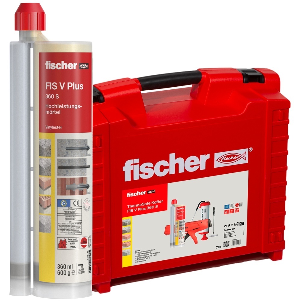 Fischer Thermosafe Koffer 558950 Typ FIS V Plus 360 S THERMOSAFE INJ. MÖRTEL