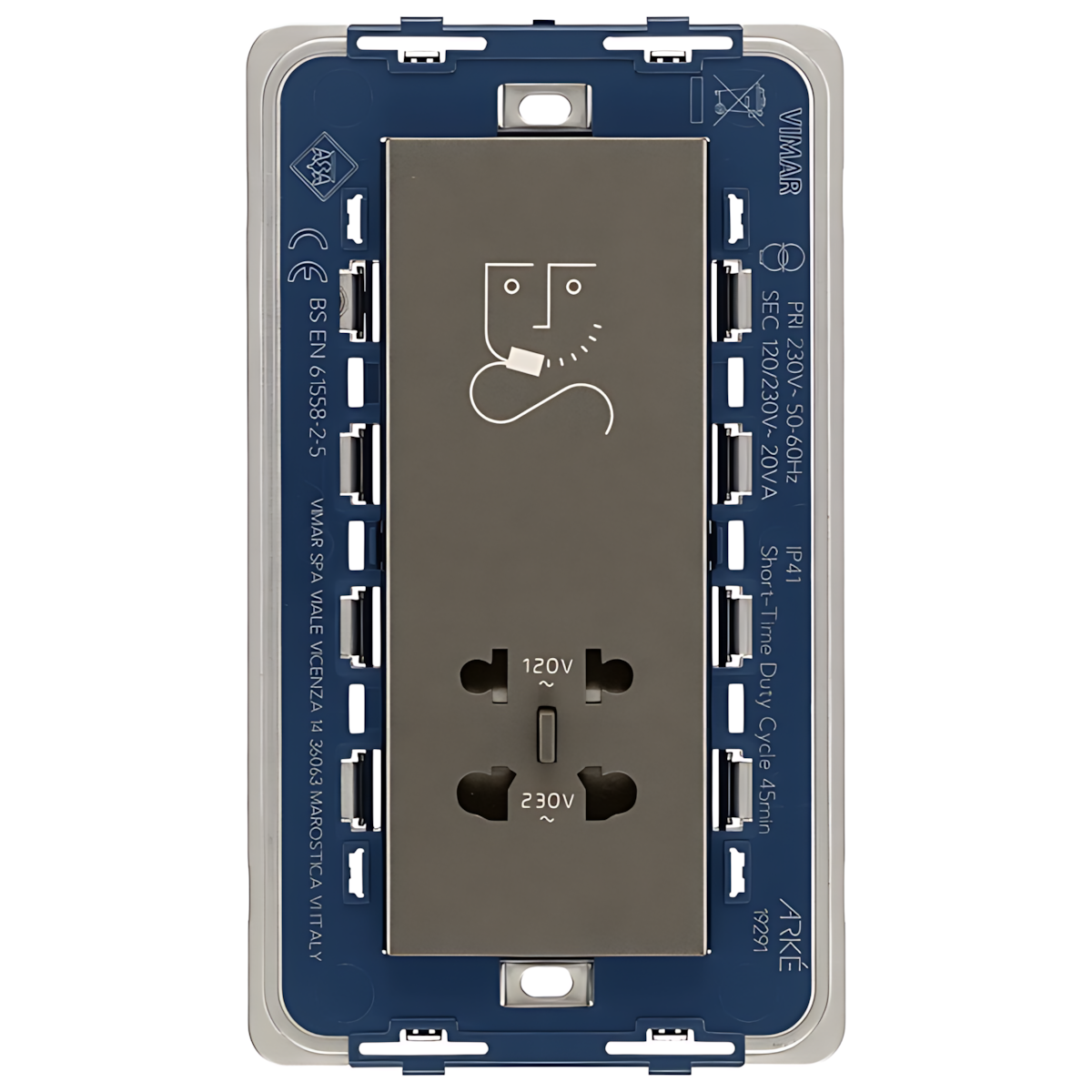 Vimar Rasierersteckdose 19291.M