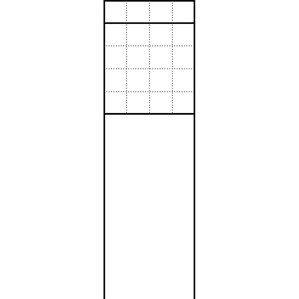 Siedle Briefkasten 200039351-00 Typ BG/SR 611-4/5-0 DG