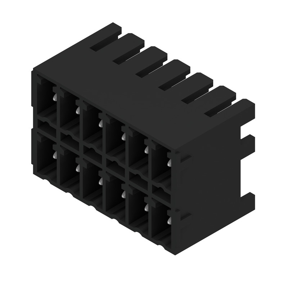 Weidmüller Leiterplattensteckverbinder 1991640000 Typ SCDN-THR 3.81/12/90G 1.5SN BK RL
