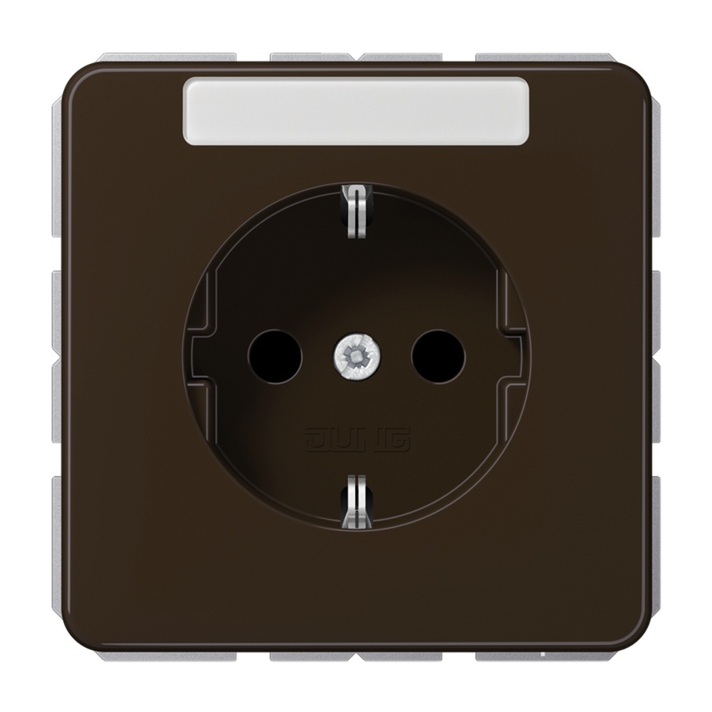Jung Schutzkontakt Steckdose CD 1520 NA BR
