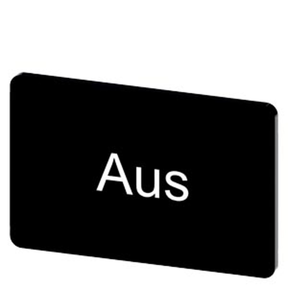 Siemens Bezeichnungsschild 3SU1900-0AD16-0AC0