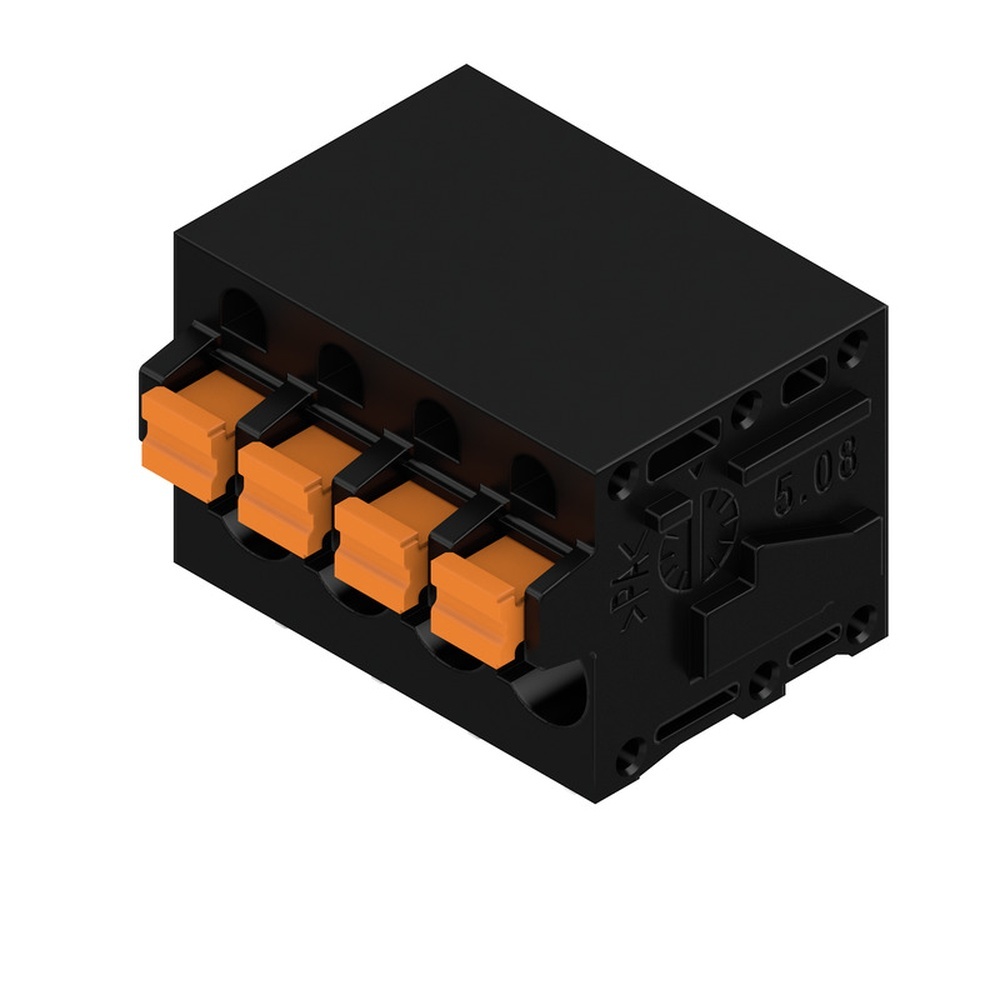 Weidmüller Leiterplattenklemme 1425830000 Typ LMF 5.08/04/90 3.5SN BK BX