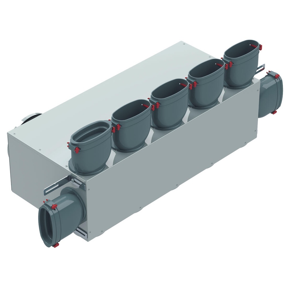 Helios FlexPipe Verteilerkasten 03838 Typ FRS-MVK 5+2-51/160