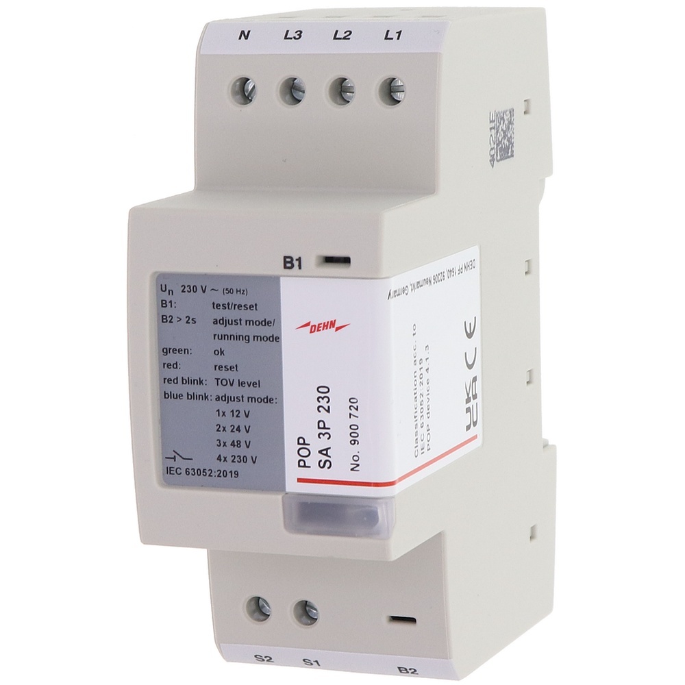 Dehn + Söhne Schutzeinrichtung 900720 Typ POP SA 3P 230