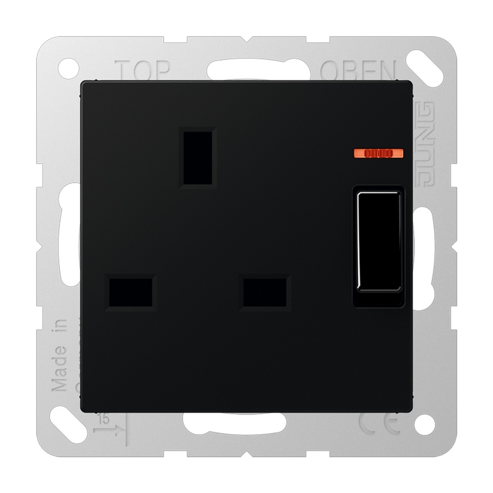 Jung Abschaltbare Steckdose British Standard A3171KOSWM