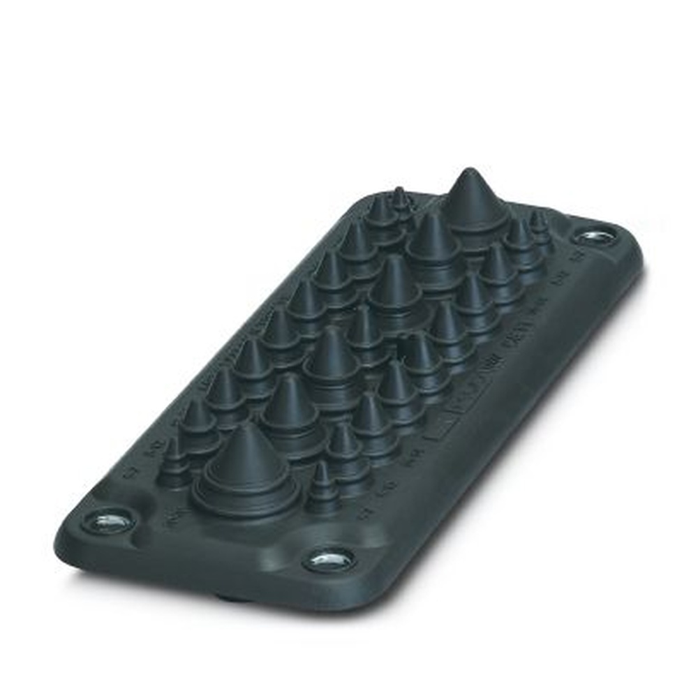 Phoenix Contact Kabeldurchführungsplatte 1415237 Typ MC-25/27-MULTI-67-PVO-BK