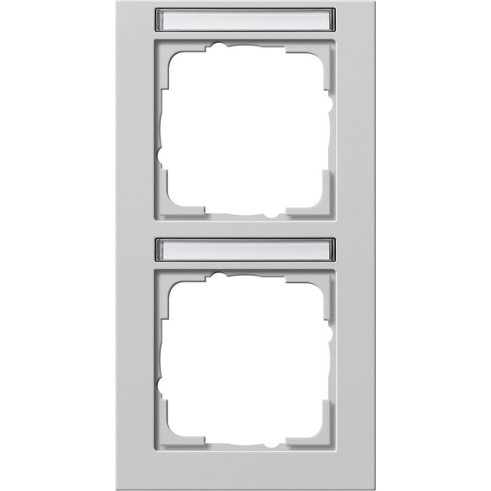 Gira Abdeckrahmen 2fach 110237