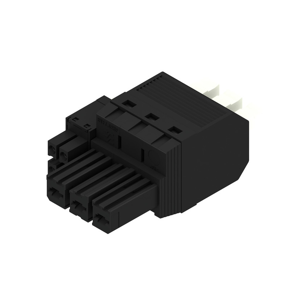 Weidmüller Hybridsteckverbinder 2549400000 Typ BVFL 7.62HP/03/180 BCF/04R SN BK BX