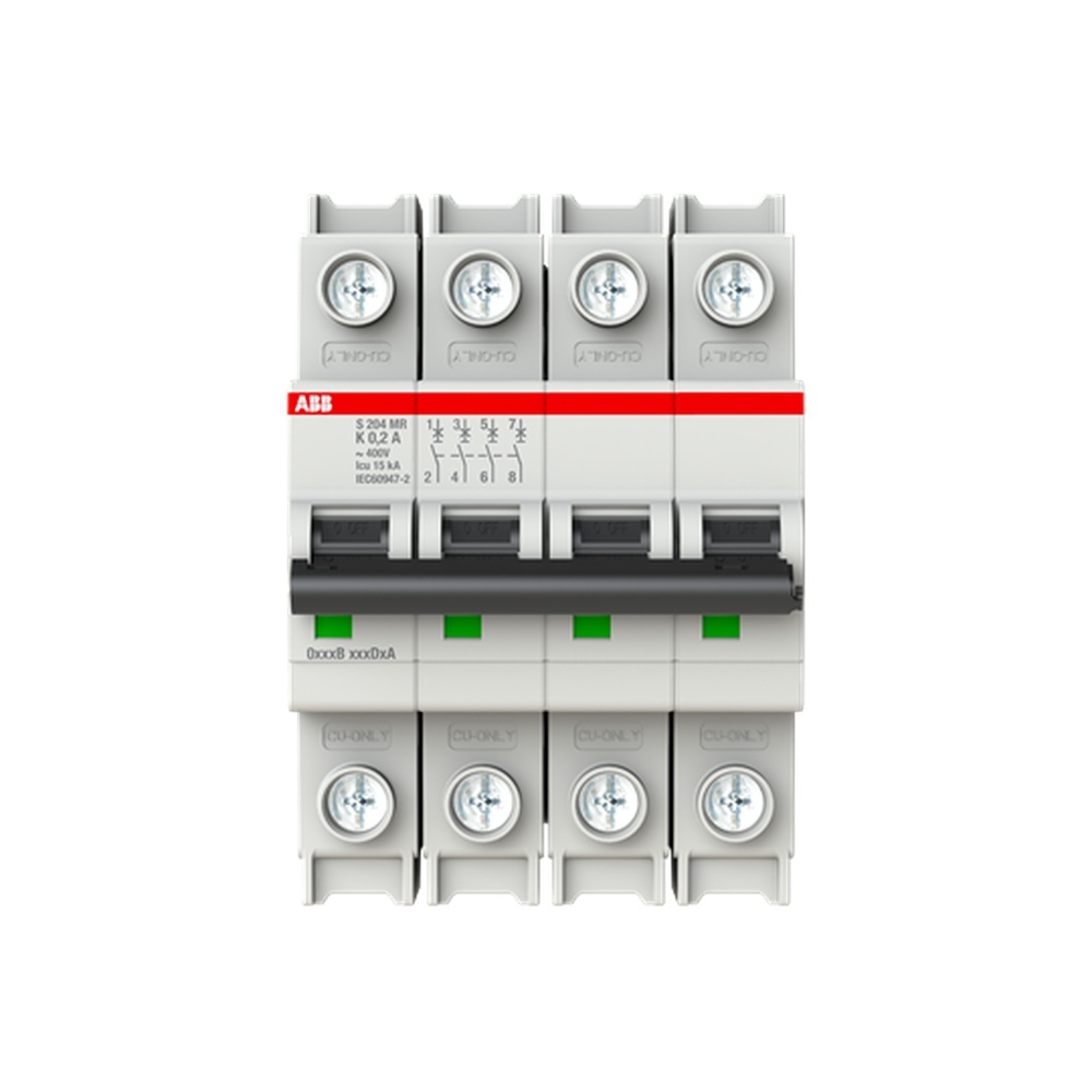 ABB Leitungsschutzschalter 2CDS274437R0087 Typ S204MR-K0.2