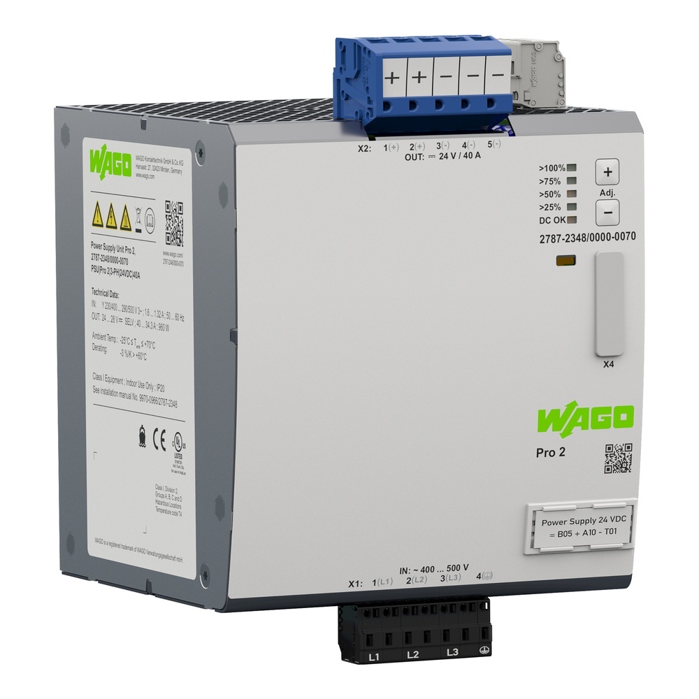 Wago Stromversorgung 2787-2348/000-070