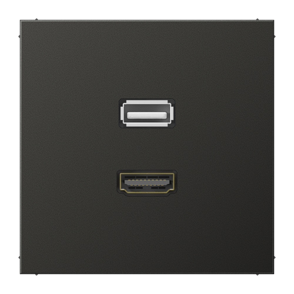 Jung HDMI USB Tragring MA AL 1163 AN