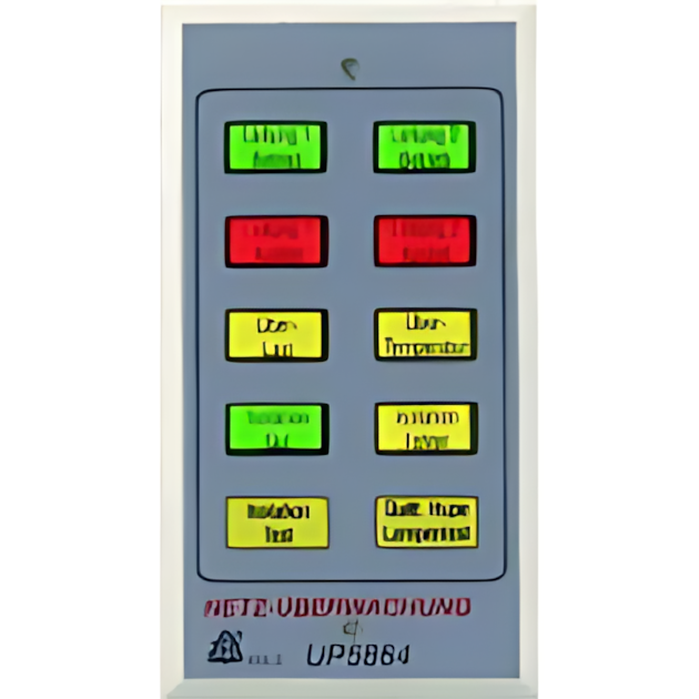 Dold Prüf und Meldetableau 0052765 Typ UP5864/100 AP Klemmen fest